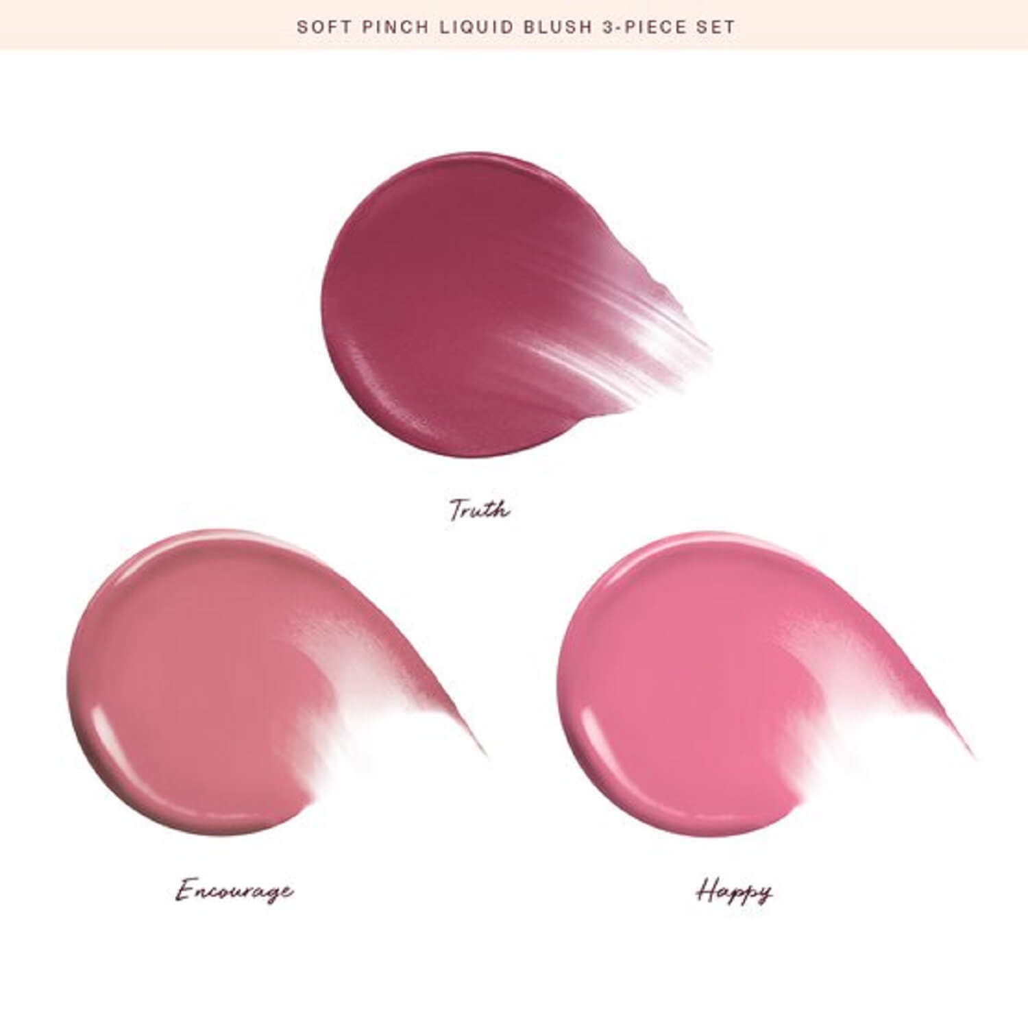 SOFT PINCH LIQUID BLUSH 3 PIECE SET